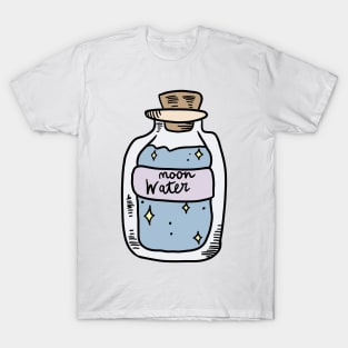 moon water spell jar T-Shirt